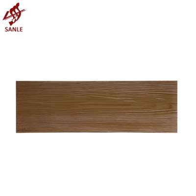 High Strength Fire Resistant Wood grain Fiber cement board 100% Non-Asbestos