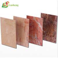 High glossy spc wall panel uv board for indoor decoration pvc marble board wholesale